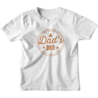 Dads Bbq The Original Grillmaster Fathers Day Gift Youth T-shirt - Thegiftio UK
