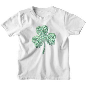 Dog Paw Shamrock St Patricks Day Youth T-shirt - Thegiftio UK
