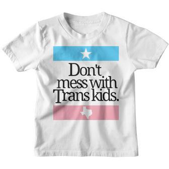 Dont Mess With Trans Kids Protect Trans Kid Transgender Youth T-shirt | Mazezy