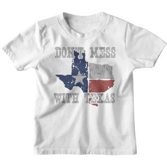 Dont Mess With Vintage Texas Youth T-shirt - Thegiftio UK