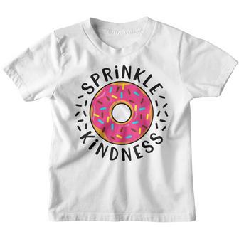 Donut Sprinkle Kindness Funny Girls Women Doughnut Lover Youth T-shirt - Thegiftio UK
