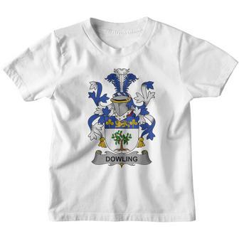Dowling Family Crest Irish Family Crests Ii Youth T-shirt - Thegiftio UK