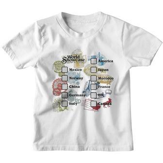 Drink Around The World-Epcot Passport Shirt Youth T-shirt - Thegiftio UK