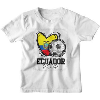 Ecuador Soccer Jersey - Ecuador Flag For Men Women Kids Youth T-shirt - Thegiftio UK