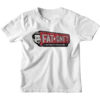 Fat One Hot Dogs And Italian Ice Youth T-shirt - Thegiftio UK