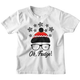 Fudge Youll Shoot Your Eye Out Kid Funny Xmas Costume Youth T-shirt - Thegiftio UK