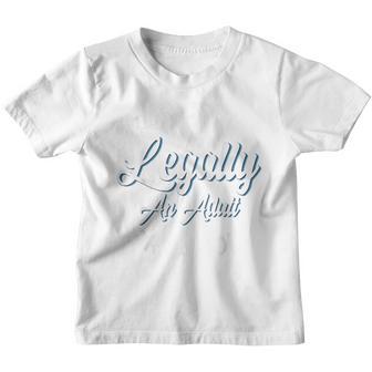 Funny 18Th Birthday Im Legally An Adult Is Hilarious Adults Youth T-shirt - Thegiftio UK