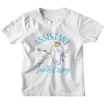 Funny Cute Im The Assistant Tooth Fairy Youth T-shirt - Monsterry AU