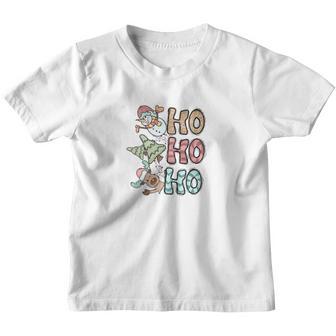 Funny Ho Ho Ho Christmas Youth T-shirt - Thegiftio UK