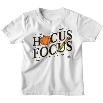 Funny Hocus Focus Teacher Appreciation Halloween Hocus Pocus V2 Youth T-shirt - Thegiftio UK