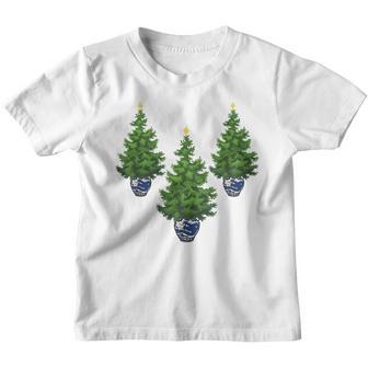 Funny Lightning Christmas Tree In Chinoiserie Bowl Adult Kid Youth T-shirt - Thegiftio UK