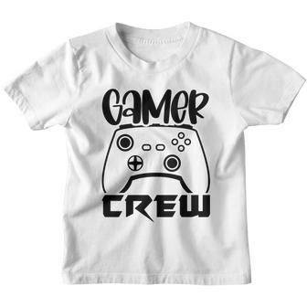 Gamer Crew Video Game Lover Graphics Youth T-shirt - Thegiftio UK