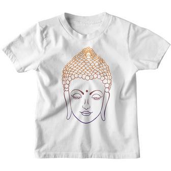 Gazing Gautama Buddha Yoga Youth T-shirt - Thegiftio UK
