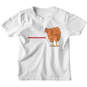 Guess What Chicken Butt Funny Joke V2 Youth T-shirt - Thegiftio UK