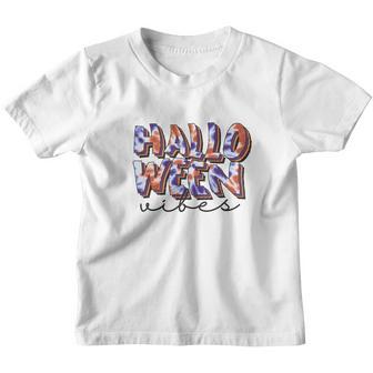Halloween Colorful Halloween Vibes Design Men Women T-Shirt Graphic Print Casual Unisex Tee Youth T-shirt - Thegiftio UK