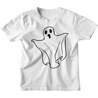 Halloween Ghost Scarry Black Idea Gift Men Women T-Shirt Graphic Print Casual Unisex Tee Youth T-shirt - Thegiftio UK
