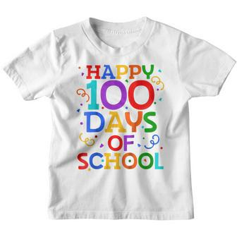 Happy 100 Days Of School - 100Th Day Of School Shirt Youth T-shirt | Mazezy