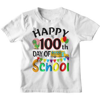 Happy 100Th Day Of School Kindergarten Teachers Funny V3 Youth T-shirt - Thegiftio UK