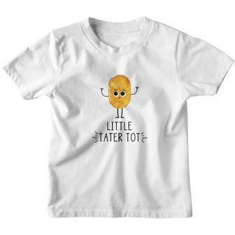 Hello Handmade Little Tater Tot Cute Potato Youth T-shirt - Thegiftio UK