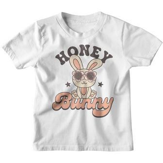 Honey Bunny Toddler Retro Easter Kids Youth T-shirt - Thegiftio UK