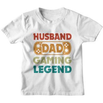 Husband Dad Video Game Legend Gaming Dad Fathers Day Gift Youth T-shirt - Monsterry AU