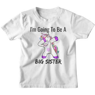 I Am Going To Be A Big Sister Announcement Youth T-shirt - Thegiftio UK