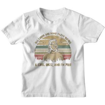 I Need Are Some Tasty Waves Vintage Youth T-shirt - Thegiftio UK
