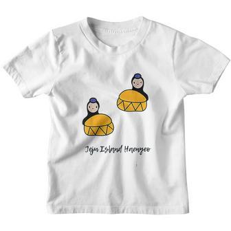 Jeju Island Haenyeo Female Diver Souvenir Mermaid Youth T-shirt - Thegiftio UK