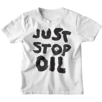 Just Stop Oil Save The Earth Just Stop Oil Youth T-shirt - Thegiftio UK