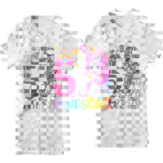 Kids 5 Year Old Gifts Girls Ns Flossing Unicorn 5Th Birthday Youth T-shirt | Seseable CA