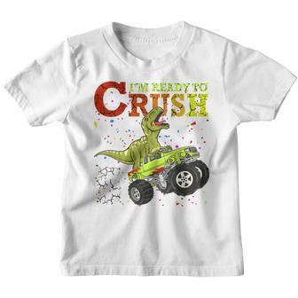 Kids 5 Years Old 5Th Birthday Dinosaur T-Rex Boy Girl Gifts Youth T-shirt - Thegiftio UK