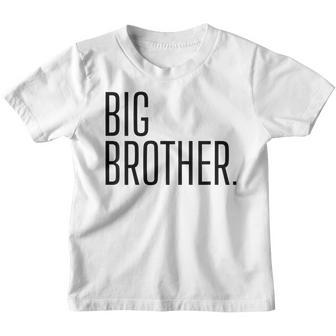 Kids Big Brother New Sibling Gift Pregnancy Announcement Youth T-shirt - Thegiftio UK
