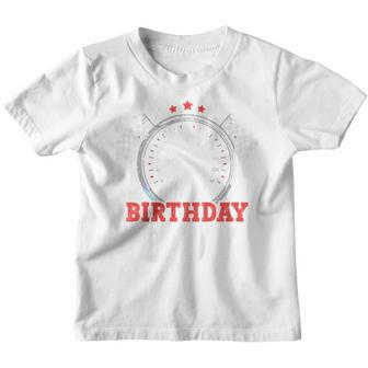 Kids Birthday Boy 5 Five Race Car 5Th Birthday Racing Car Driver Youth T-shirt | Mazezy