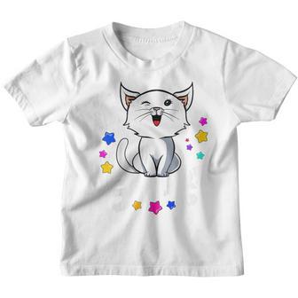 Kids Cat 5Th Birthday Im 5 Years Old Youth T-shirt - Thegiftio UK