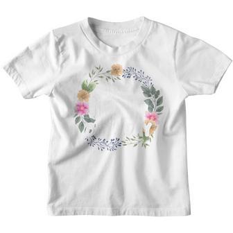 Kids Cute 10Th Birthday Its My 10Th Birthday 10 Flowers Youth T-shirt - Thegiftio UK