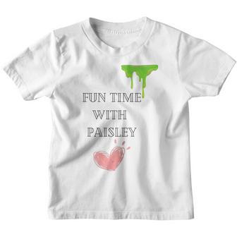 Kids Fun Time With Paisley Youth T-shirt - Thegiftio UK