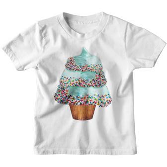Kids Holiday Baking Christmas Baker Foodie Bake Cookies Cupcakes Youth T-shirt - Thegiftio UK