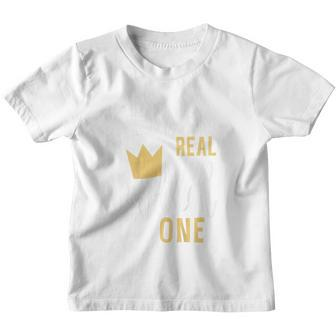 Kids Im A Real Wild One Baby Son 1St Birthday First Thing Theme Youth T-shirt - Seseable
