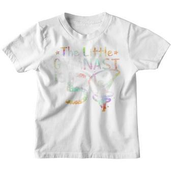 Kids Kids 5 Year Old Gymnast Birthday Tumbling Gymnastics 5Th Youth T-shirt - Thegiftio UK
