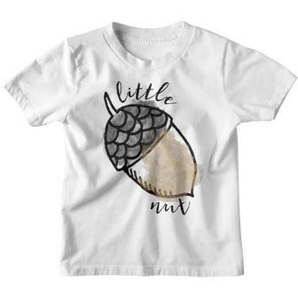 Kids Kids Autumn Kids Acorn Thanksgiving Youth T-shirt - Thegiftio UK