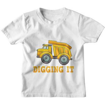 Kids Kids Im 2 And Digging It 2 Year Old 2Nd Birthday Boy Youth T-shirt | Mazezy
