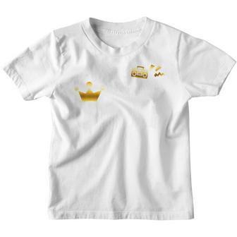 Kids Kids The Notorious One First Birthday Hip Hop Outfit Boys V2 Youth T-shirt - Thegiftio UK