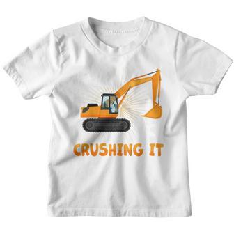 Kids Kids Thirn 13Th Birthday Construction Boy 13 Years Old Youth T-shirt - Thegiftio UK