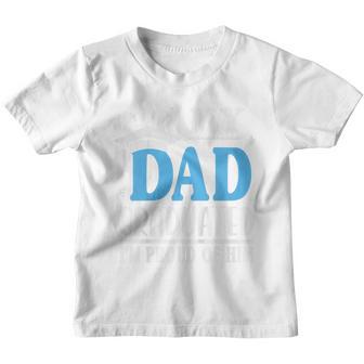 Kids My Dad Graduated Toddler Graduation Proud Son Youth T-shirt - Thegiftio UK