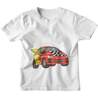 Kids Race Car Birthday Boy Toddler Racing Car Driver Birthday Youth T-shirt - Thegiftio UK