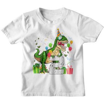 Kids Rawr Im 2 2Nd Birthday Boy Dinosaur T-Rex 2 Years Old Party Youth T-shirt - Thegiftio UK