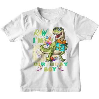 Kids Rawr Im 6 6 Year Old 6Th Birthday Boy T Rex Dinosaur Youth T-shirt - Thegiftio UK