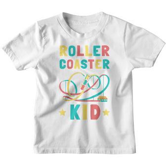 Kids Roller Coaster Kid Youth T-shirt - Thegiftio UK