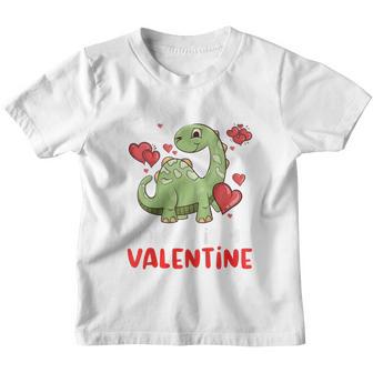 Kids Sorry Ladies Mommy Is My Valentine Day Cute Dinosaur T-Rex Youth T-shirt - Thegiftio UK