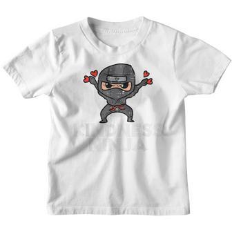 Kindness Ninja Funny Kids Unity Day Orange Anti Bullying V2 Youth T-shirt - Thegiftio UK